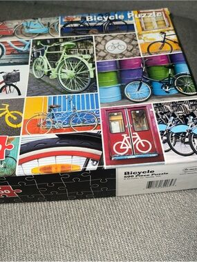 Bicycle 500-Piece Jigsaw Puzzle - Colorful Bike Collage